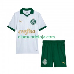 Camisola Palmeiras Criança Equipamento Segundo 2024 Manga Curta